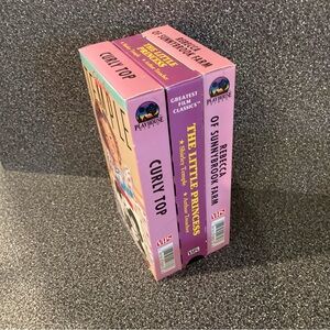 Bundle of 3 Shirley Temple Video tapes